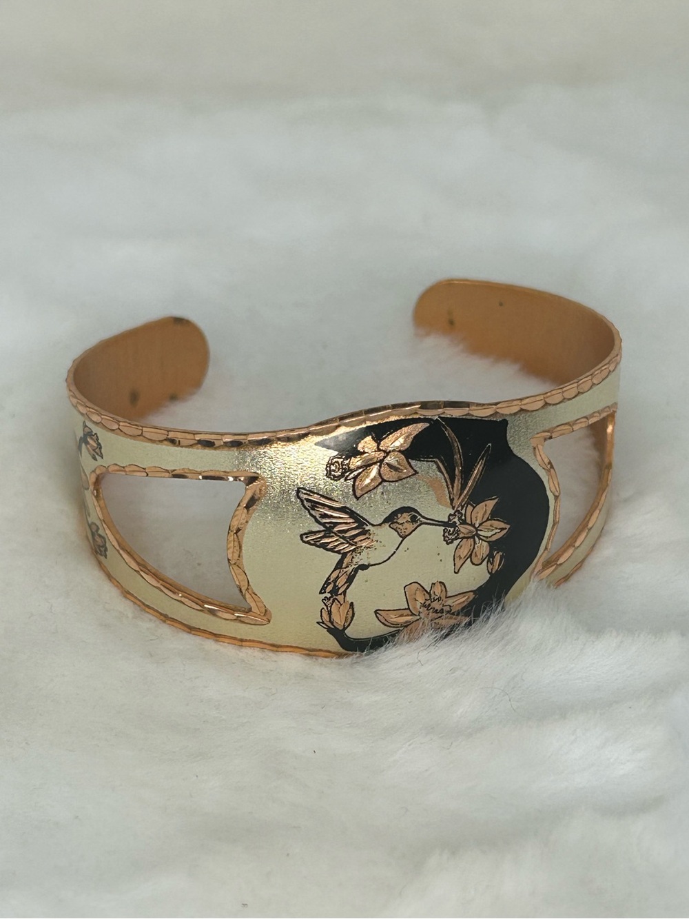 FRONTLINE HUMMINGBIRD COPPER CUFF